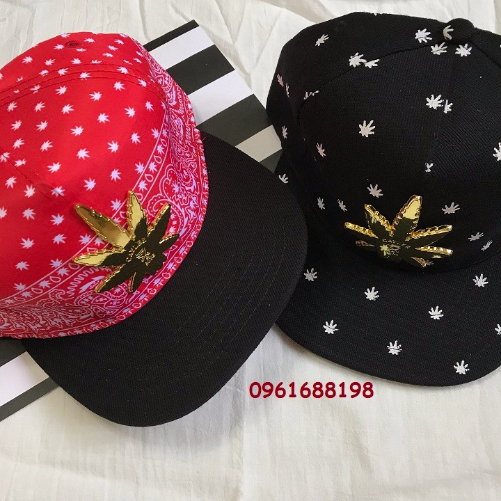 Mũ snapback Cayler Sons họa tiết Cannabis