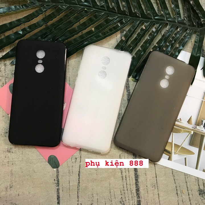 Ốp lưng Xiaomi Redmi Note 5 silicon dẻo trơn - OL2206