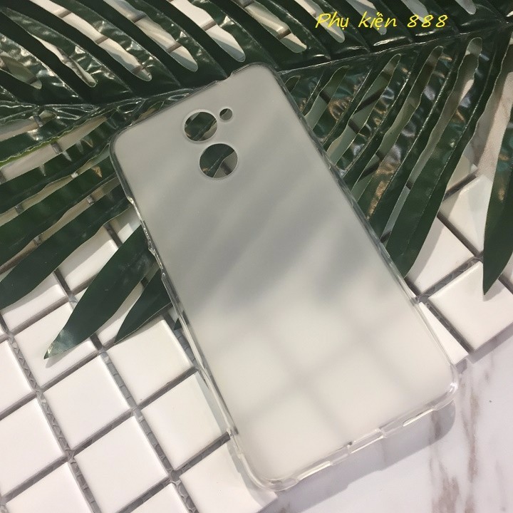 Combo kính cường lực và ốp silicon Huawei Y7 Prime Glass