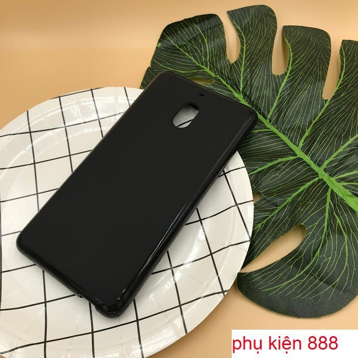 Combo kính cường lực và ốp silicon Nokia 2.1 Full màn Glass