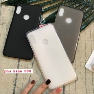 Ốp lưng Xiaomi Redmi Note 5 Pro silicon dẻo trơn