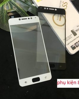 Combo kính cường lực và ốp silicon Asus Zenfone 4 Max ZC520KL Full - CB069