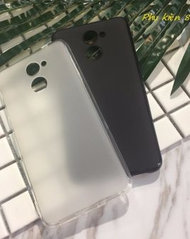 Combo kính cường lực và ốp silicon Huawei Y7 Prime Glass