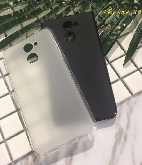 Combo kính cường lực và ốp silicon Huawei Y7 Prime Glass