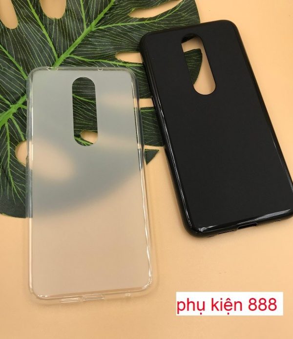 Ốp lưng Nokia 6.1 Plus, X6 2018 silicon