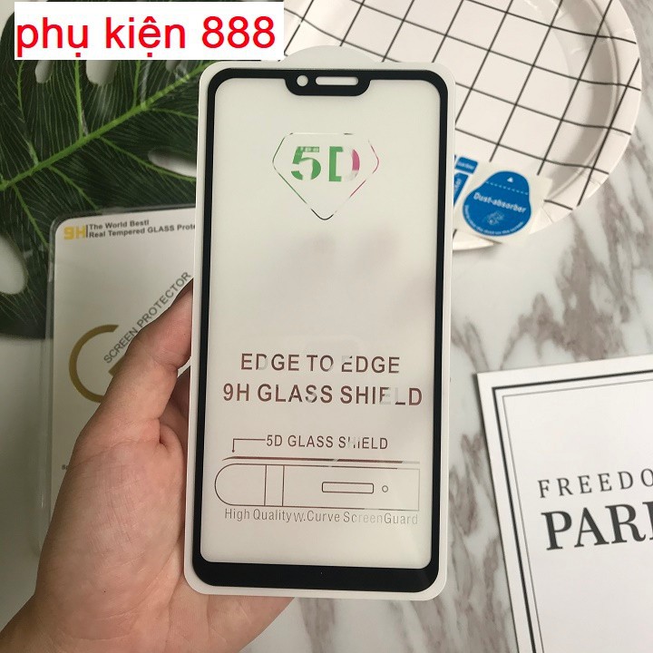 Miếng dán kính cường lực Oppo Realme 2 Pro Full màn 5D Glass