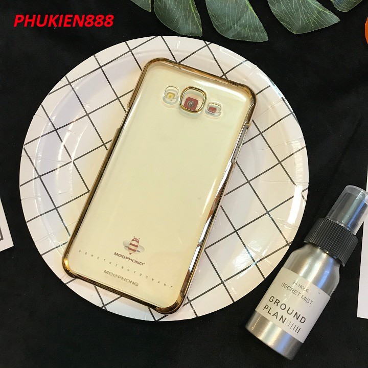Ốp lưng cho SAMSUNG GALAXY J7 hiệu MeePhong cứng viền màu (1)