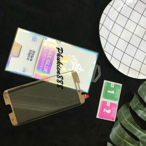 Miếng dán kính cường lực Samsung Galaxy S6 Egde Plus Full màn Cong viền 9D - CL387
