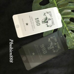 Miếng dán Kính Cường lực full màn 19D KingKong cho iPhone 6plus, 7, 7 plus, 8 , 8 plus, X , Xs Max - CL393