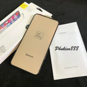 Miếng dán kính cường lực full màn 3D Baseus cho iPhone X,XS - CL391