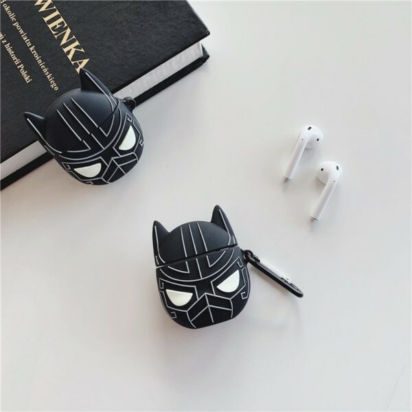 Ốp airpods báo đen dạ quang - PK428