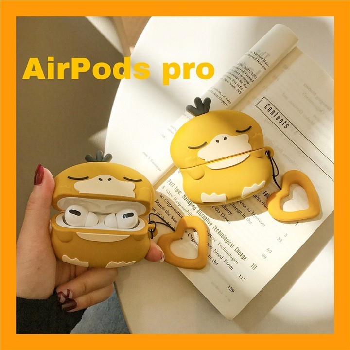 Ốp Airpods 1/2/Pro silicone Pokemon PsyDuck - PK443