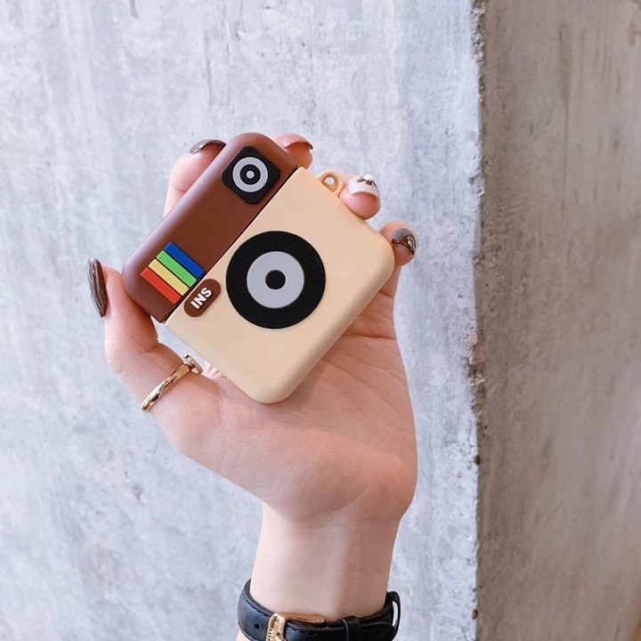Ốp Airpods 1/2/Pro silicone Instagram - PK445