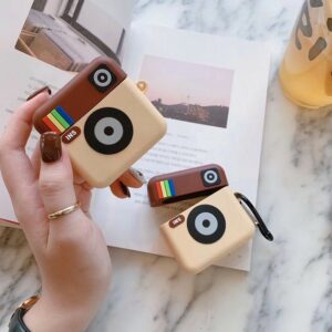 Ốp Airpods 1/2/Pro silicone Instagram - PK445