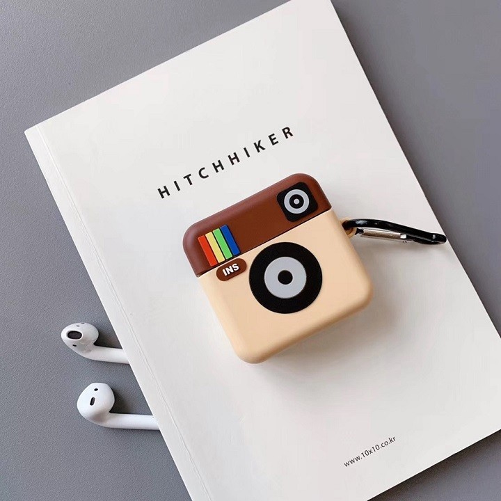 Ốp Airpods 1/2/Pro silicone Instagram - PK445