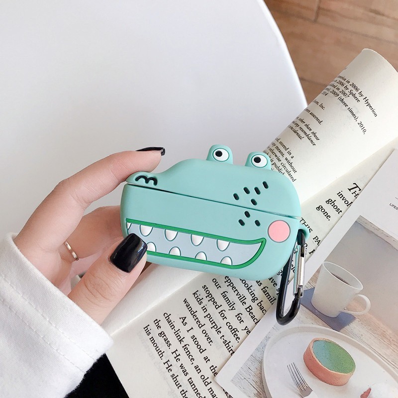 Ốp Airpods Pro Cá sấu má hồng - PK525
