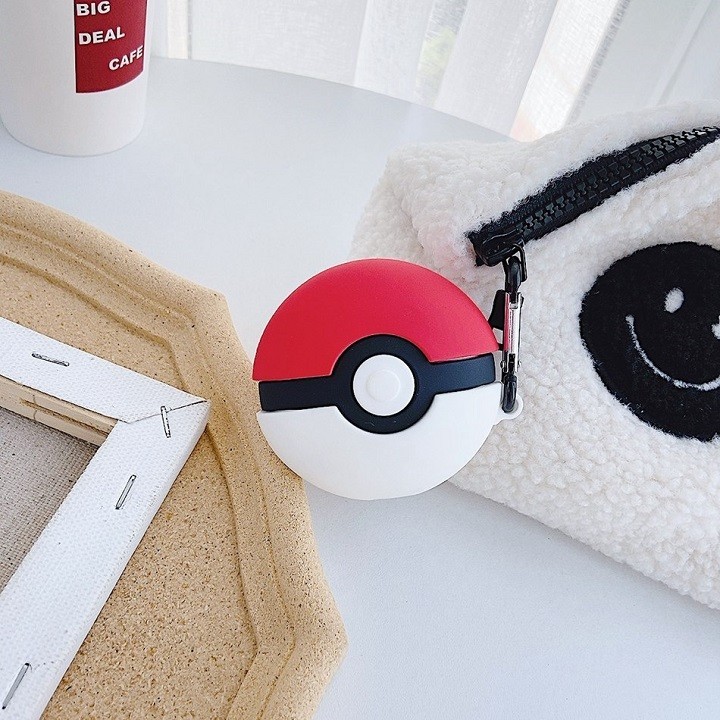 Ốp Airpods Pro silicone bóng Pokemon - PK441