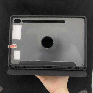 Bao da Samsung Galaxy Tab S9/ S9 FE 10.9 inch Thông minh Xoay 720° Ngang Dọc mặt lưng Acrylic có khay để bút