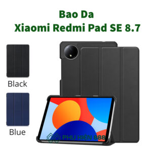 Bao da Máy tính bảng Xiaomi Redmi Pad SE 8.7 nam châm từ tính trang bị tính năng Smart Cover