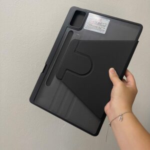 Bao da Lenovo Pad Pro 12.7inch 2023 Thông minh Xoay 720° Ngang Dọc mặt lưng Acrylic có khay để bút