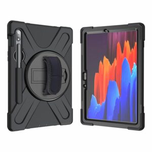 Ốp Lưng Samsung Galaxy Tab S10 Plus chống sốc, có chân dựng và dây đeo
