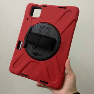 Ốp Lưng Xiaomi Pad 6 / 6 Pro chống sốc có chân dựng, dây đeo vai và tay xoay 360
