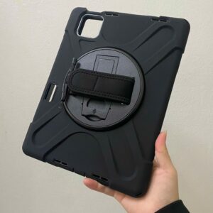 Ốp Lưng Xiaomi Pad 7 / 7 Pro chống sốc có chân dựng, dây đeo vai và tay xoay 360