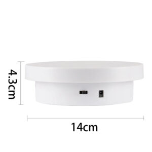 Bàn xoay sản phẩm hai chiều 15cm tải 5kg dùng để quay, chụp ảnh, trưng bày sản phẩm
