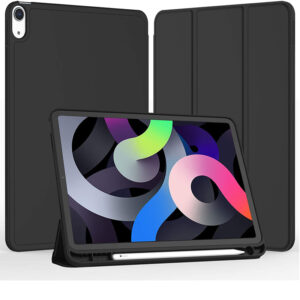 Bao da Máy tính bảng iPad Air 13 inch M3 2025 nam châm từ tính trang bị tính năng Smart Cover có khay đựng bút