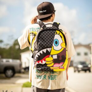 Balo Sprayground Sponge Bob Reveal Dlxsv Backpack